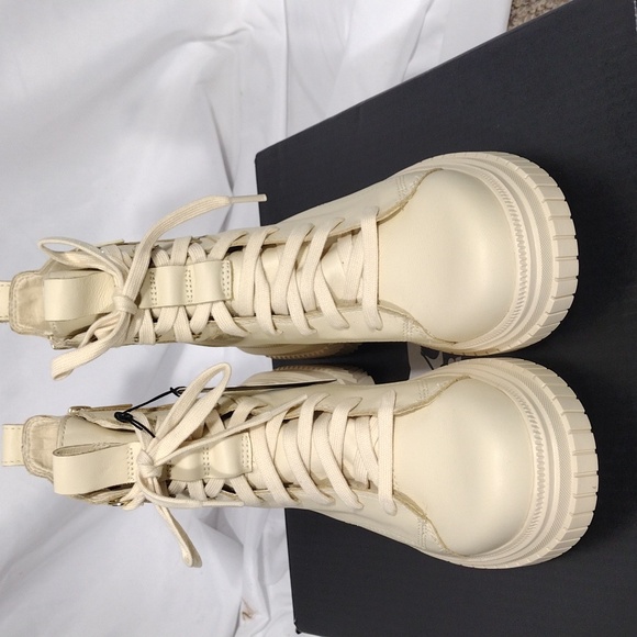 NIB Sorel ONA AVE Women's Waterproof Lace Boot Honey White Sea Salt size… - Picture 3 of 11